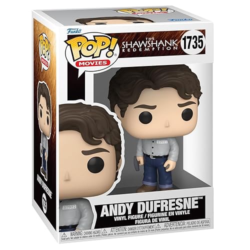 Funko POP Movies: SR - Andy Dufresne - Shawshank Redemption - Collectable Vinyl Figure - Gift Idea - Official Merchandise - for Kids & Adults…