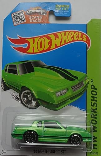 Hot Wheels Kmart Exclusive HW Workshop '86 Monte Carlo SS Green #230/250