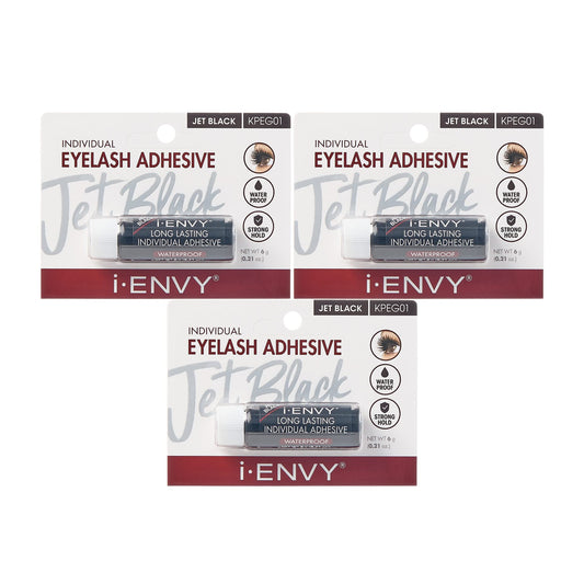 i-Envy Semi-Permanent Lash Glue Adhesive for Individual Cluster Lashes & Lash Extension, Waterproof Strong Hold, Long-Lasting Up to 2 Weeks