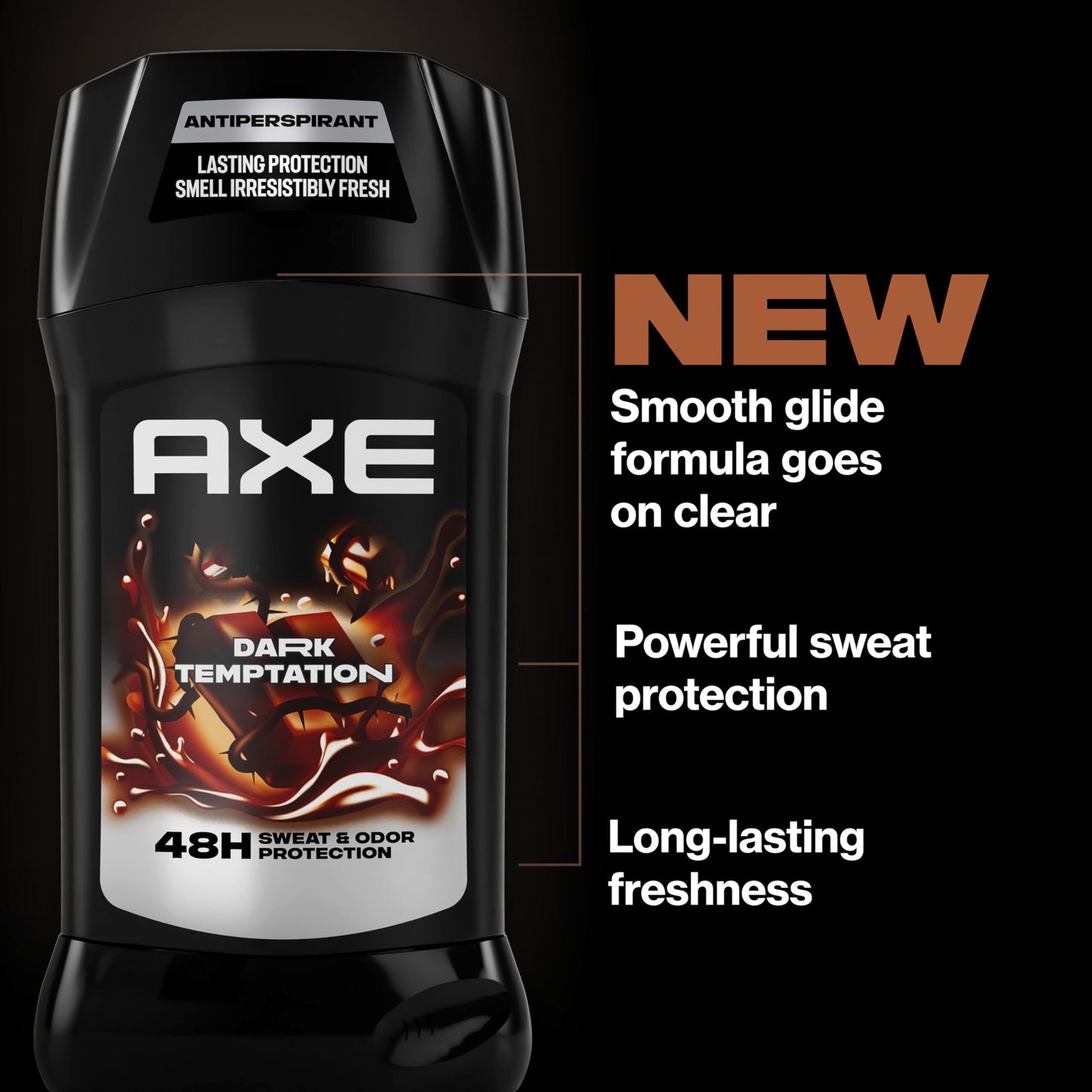 Axe Anti Perspirant Odor & Wetness Protection Dark Temptation 2.7 oz (Pack of 3) Beauty and Personal Care AXE