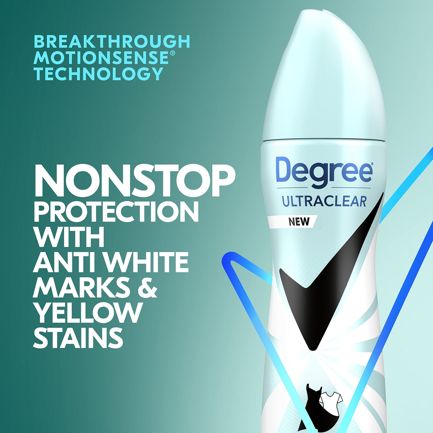 Degree Ultra Clear Antiperspirant Deodorant Dry Spray Anti White Marks and Yellow Stains Black+White Deodorant for Women 3.8 Ounce (Pack of 3) Beauty and Personal Care Degree