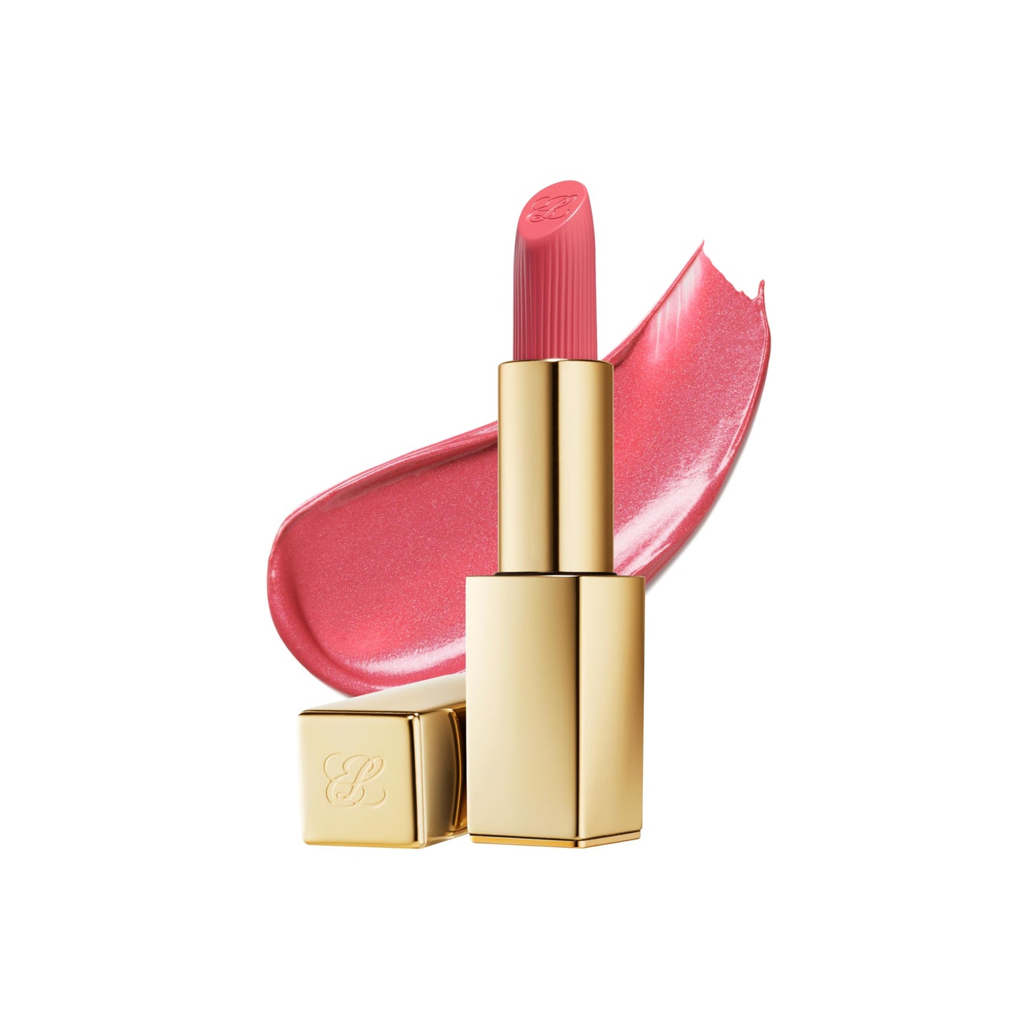 Estée Lauder Pure Color Long-Lasting Hi-Lustre Lipstick for Women | Shimmer Finish, 0.12 Ounce, 566 Frosted Apricot
