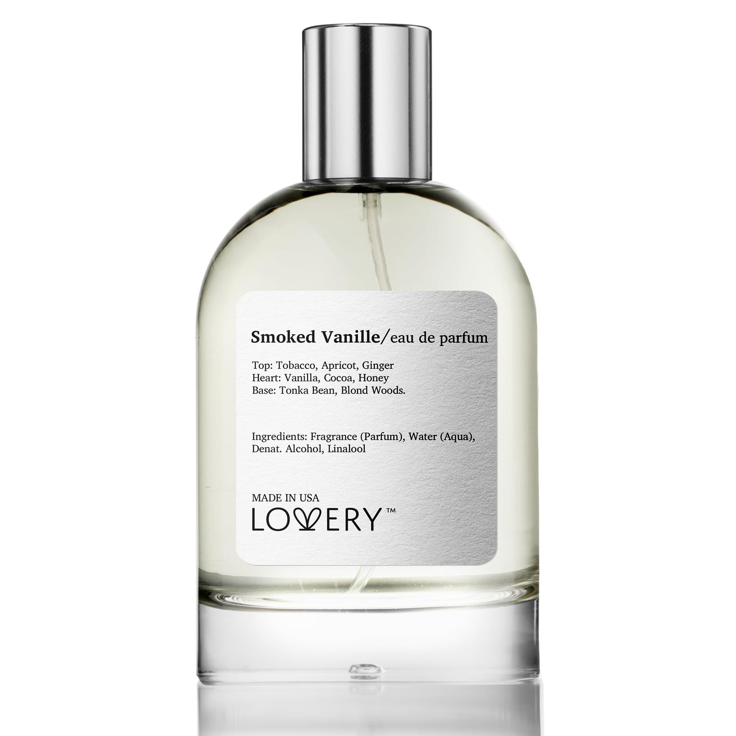 LOVERY Smoked Vanille Perfume Inspired by T.F.ord, Long Lasting Pure Vanilla for Women & Men, Clean Fragrance Spray, 100ml for Womens Birthday - USA Beauty & Personal Care LOVERY