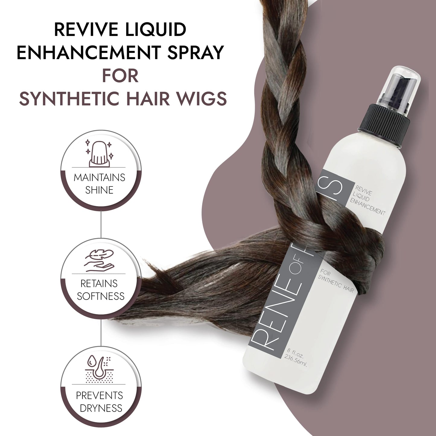 Rene Of Paris Revive Leave-in Conditioning Spray 8 Fl oz