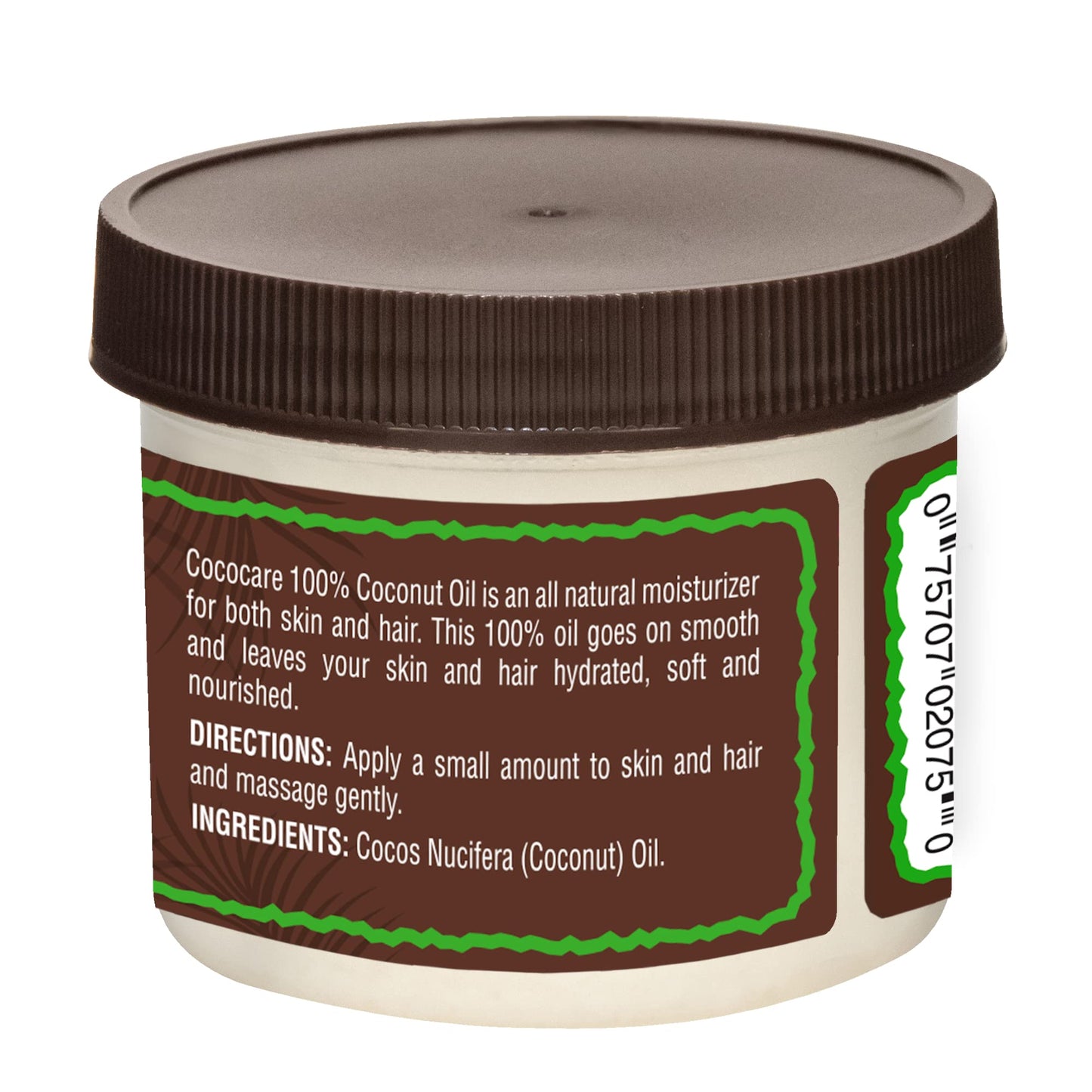 Cococare 100% Pure Coconut Oil for Skin, Hair, Face and Body - Plant-Based Daily Moisture Support, Easy to Scoop or Pour for Everyday Use, Use for Dry