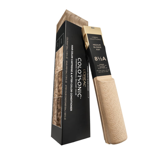 L'Oreal Paris Colorsonic Permanent Hair Dye Cartridge, Vibrant Hair Color for Root Touch Up, Gray Coverage or All Over Color in just 5 Minutes, 8.5