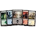 Magic: the Gathering 500 Basic Lands - 100 of Each Land Type (Plains, Islands, Swamps, Mountains, Forests)