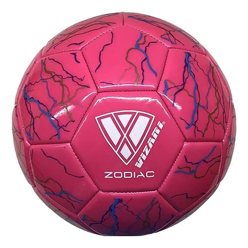 Vizari Zodiac Soccer Ball for Youth, Adults, Boys, Girls, Kids | Size 3,4,5 | Durable & Waterproof Synthetic Leather Soccer Ball (Bundle of 1, 6…