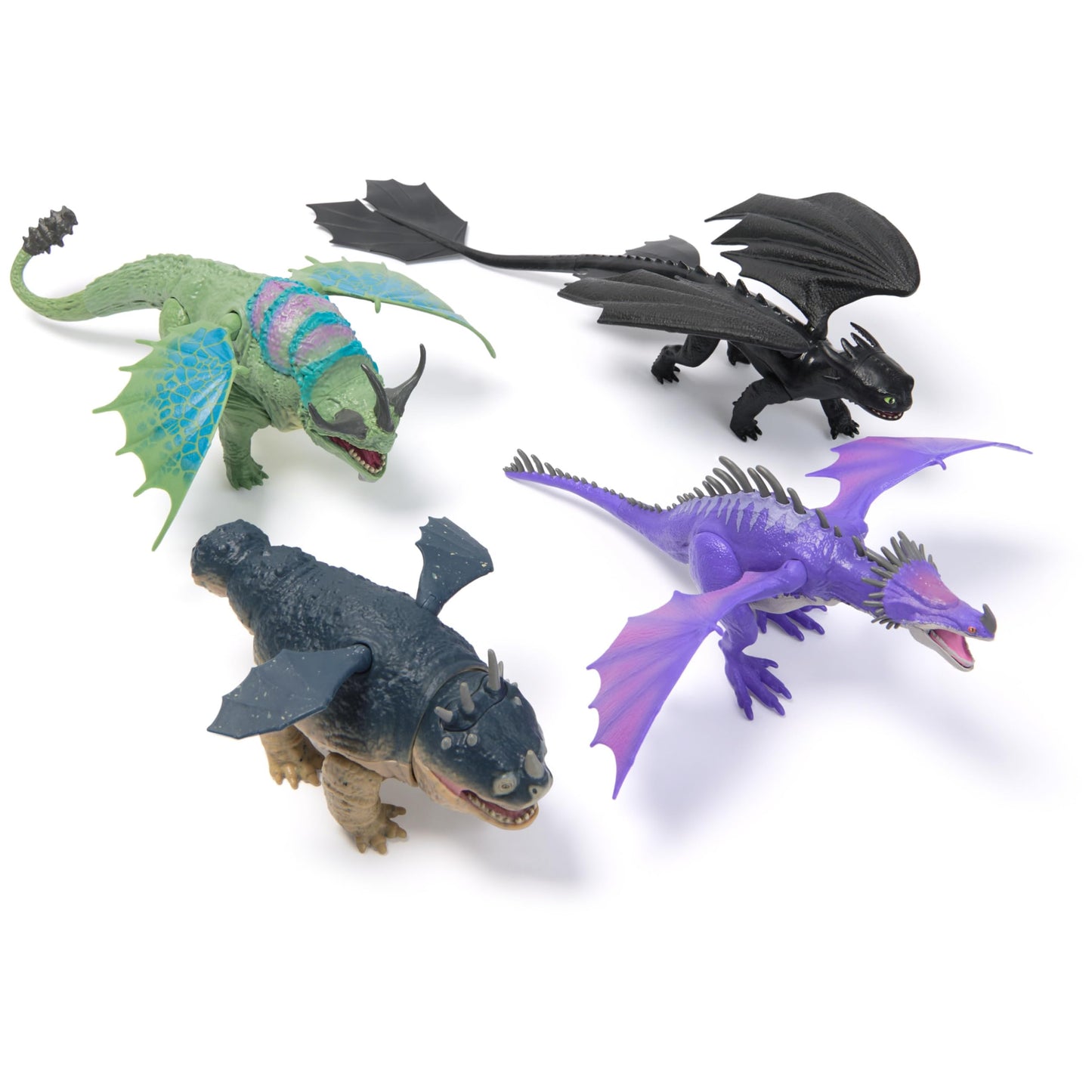 DreamWorks Dragons How to Train Your Dragon, Rumblehorn 7.5” Action Figure, Kids Toys for Boys Ages 4 and up