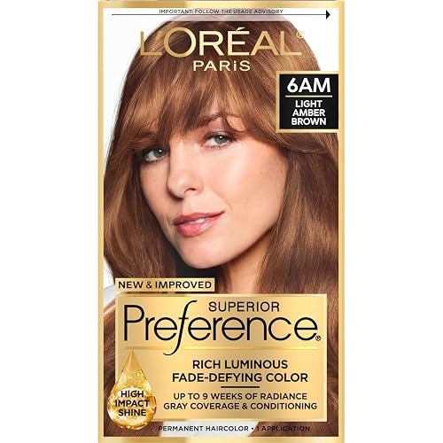 L’Oreal ParisSuperior Preference - 6AM Light Amber Brown (Warmer) 1 Each (Pack of 8)