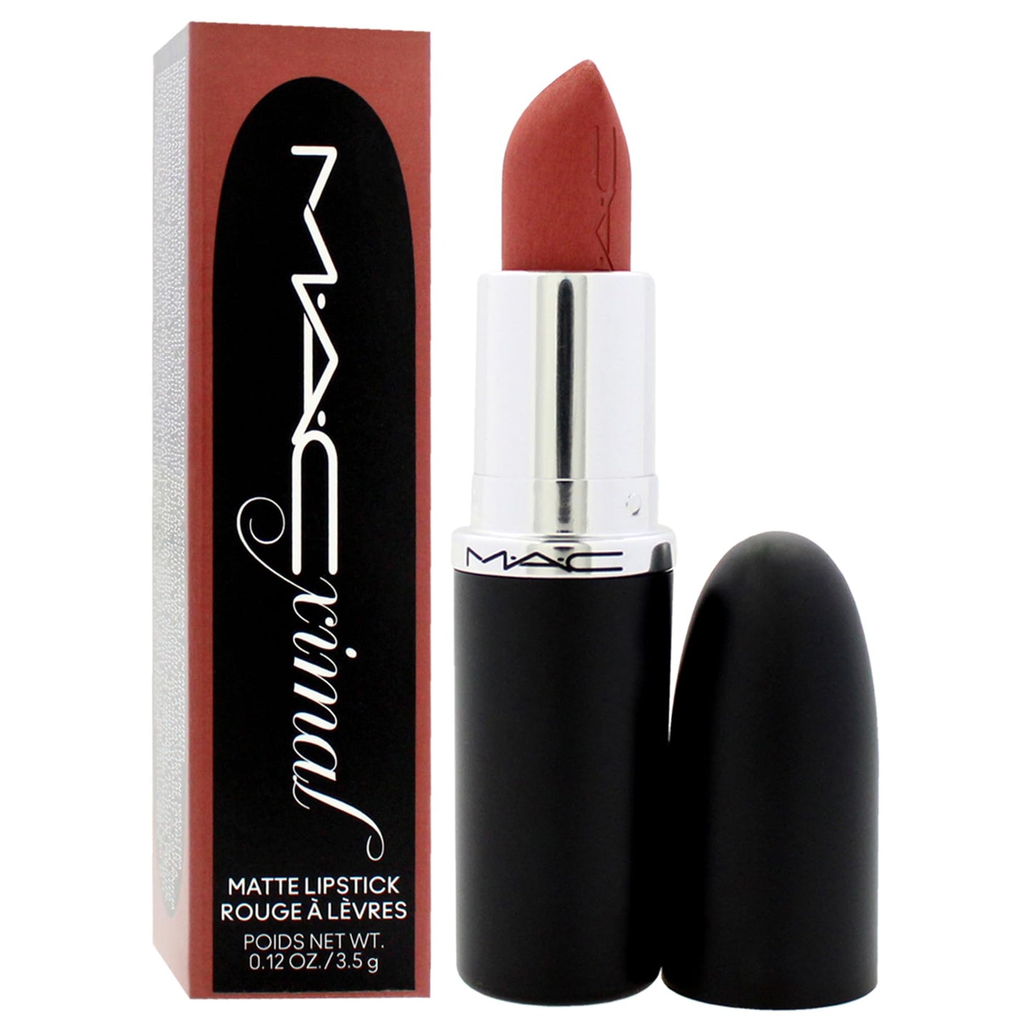 Macximal Matte Lipstick - 669 Warm Teddy by MAC for Women - 0.12 oz Lipstick