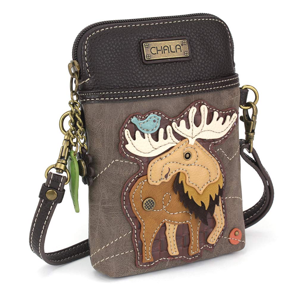 Chala Group Chala Group Rooster Cellphone Crossbody Handbag (Moose)