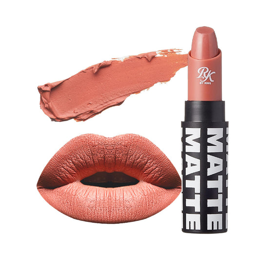 Kiss Ruby Kisses Matte Lipstick Nude Rose (3ml) Beauty & Personal Care Ruby Kisses