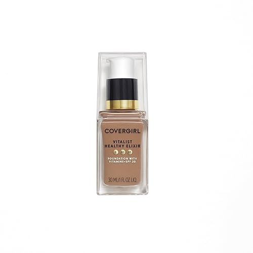 COVERGIRL Vitalist Healthy Elixir Foundation, Nude Beige 732, 1 Ounce