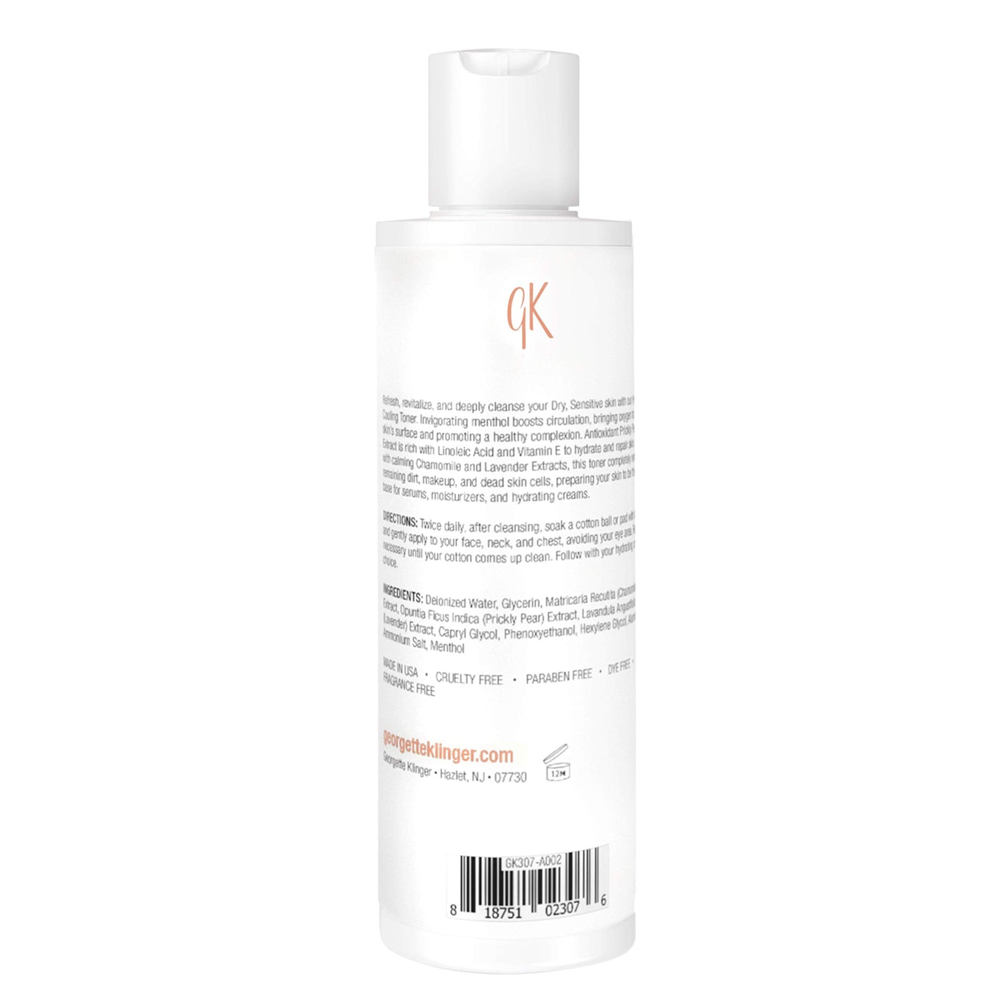 Georgette Klinger Hydro Cooling Face Toner - 6.7 oz