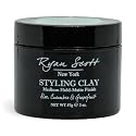 Ryan Scott Styling Clay - Medium Hold with a Matte Finish. Aloe, Cucumber, & Grapefruit Fragrance.
