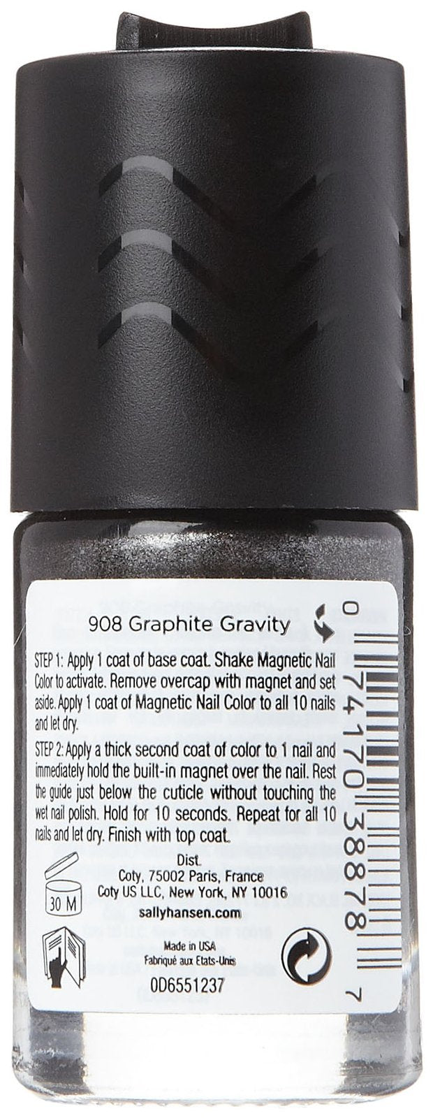 Sally Hansen Magnetic Nail Color - Graphite Gravity