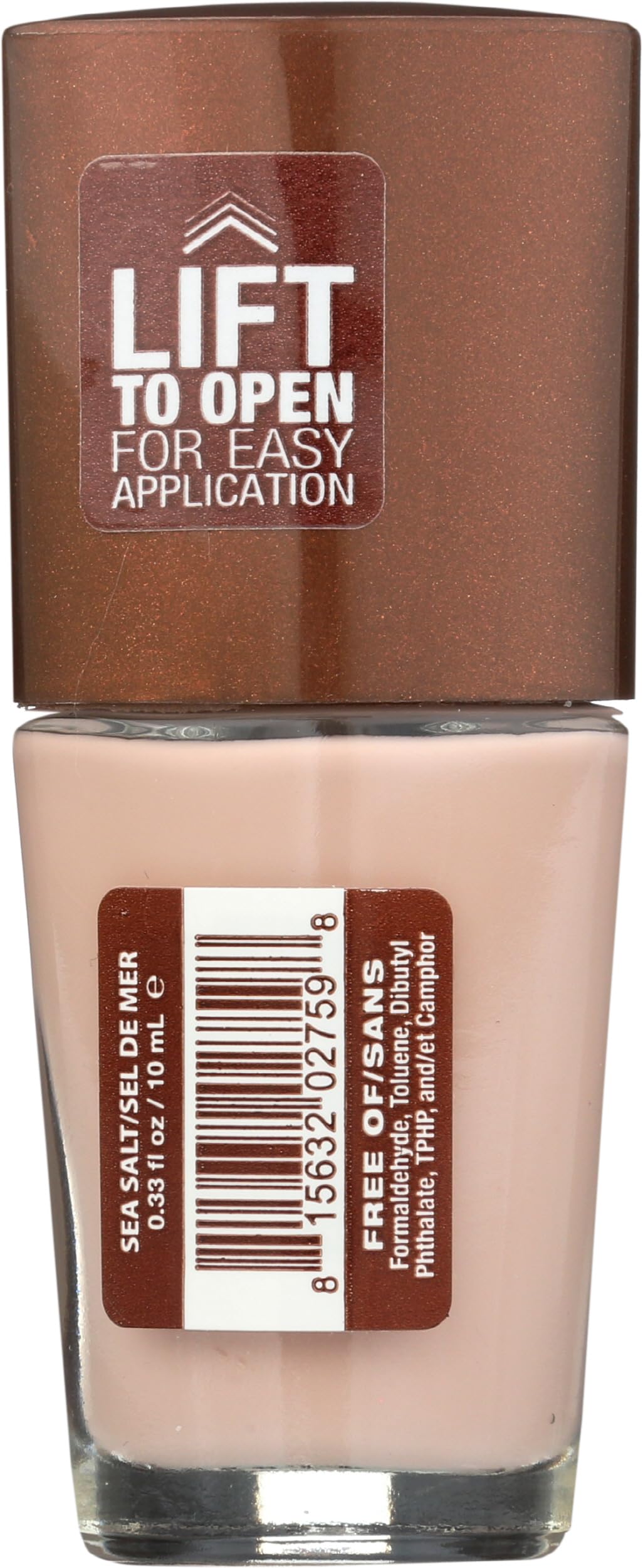 Mineral Fusion Nail Polish, Sea Salt 0.33 Fl Oz Beauty & Personal Care Mineral Fusion