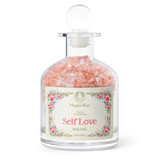 Hygia's Blue Bath Salts - Self-Love with Natural Essential Oils, Aromatherapy to Boost Self-Love & Confidence, 8 fl. oz Beauty and Personal Care Hygia's Blue