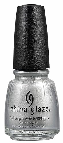 China Glaze Nail Polish, Platinum Silver 627 Beauty & Personal Care China Glaze