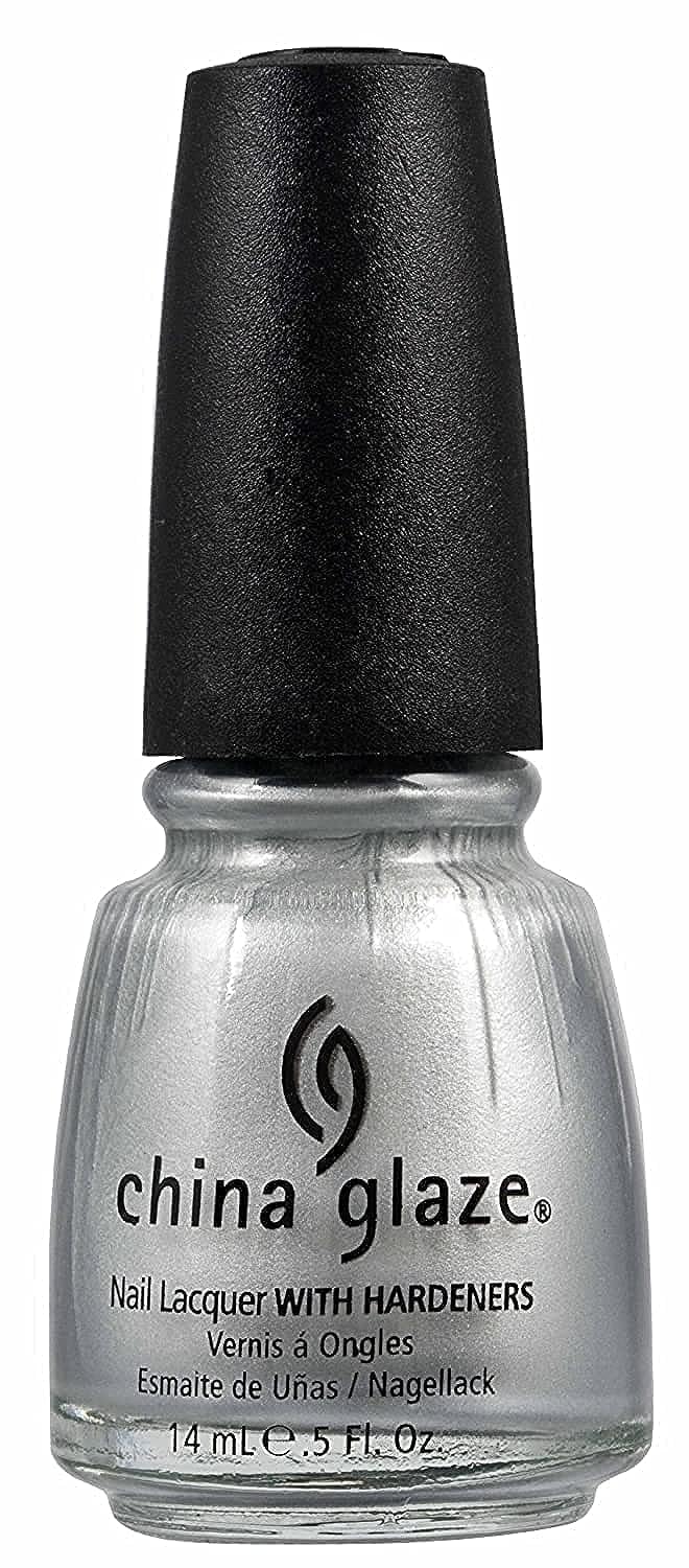 China Glaze Nail Polish, Platinum Silver 627 Beauty & Personal Care China Glaze