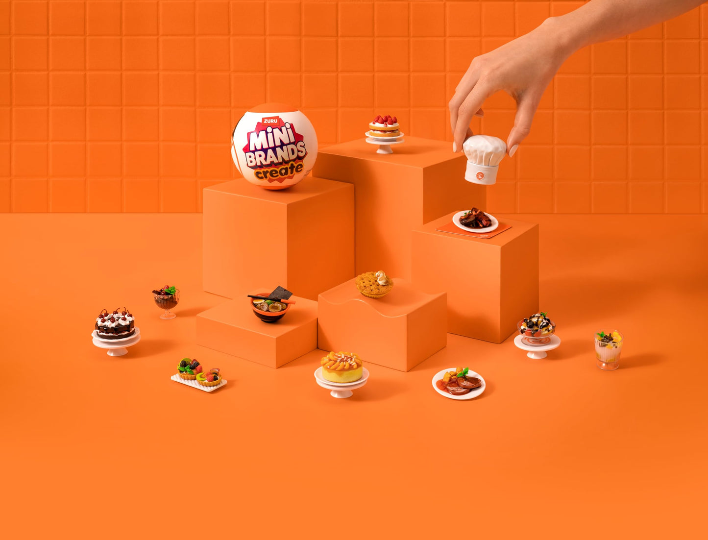 Mini Brands MasterChef Series 1 Capsule by ZURU – Mystery Mini Food Collectibles & Accessories for Kids, Teens & Adults