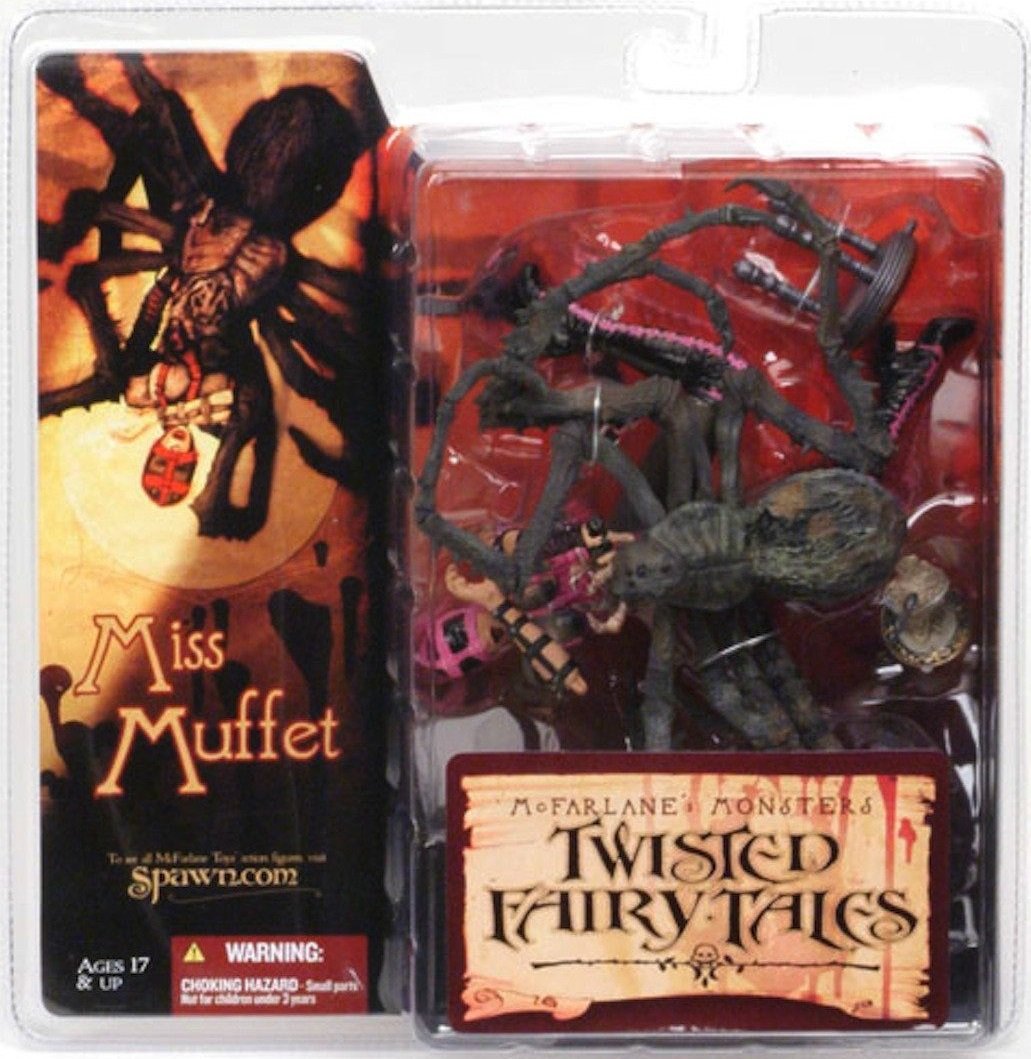 McFarlane's Monsters Series 4, Twisted Fairy Tales, Miss Muffet Figure