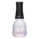 China Glaze CG Nail Lacquer DM for Drama - Iridescent Opal Flake Top Coat, Quick Dry Clear Nail Polish Topper for Shimmer High-Gloss Finish, 0.5 fl oz Beauty & Personal Care China Glaze