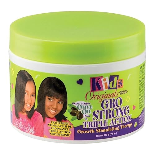 Africas Best Kids Orig Gro Strong Therapy 7.5 Ounce Jar (221ml)