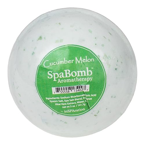 InSPAration Cucumber Melon SpaBomb Aromatherapy (5 oz)