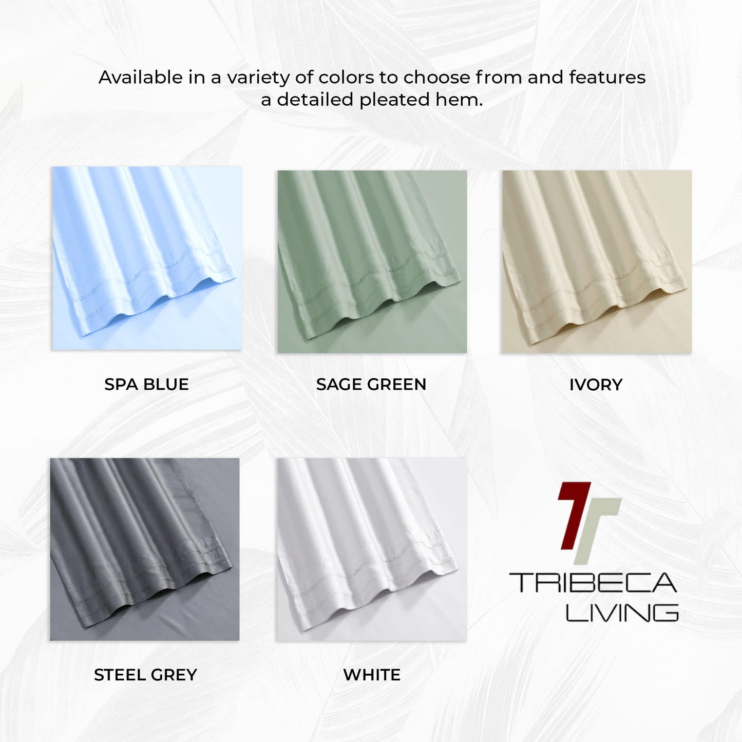 Tribeca Living BAMB300SSKIST 300 TC Rayon from Bamboo Deep Pocket Sheet Set, King, Steel Grey