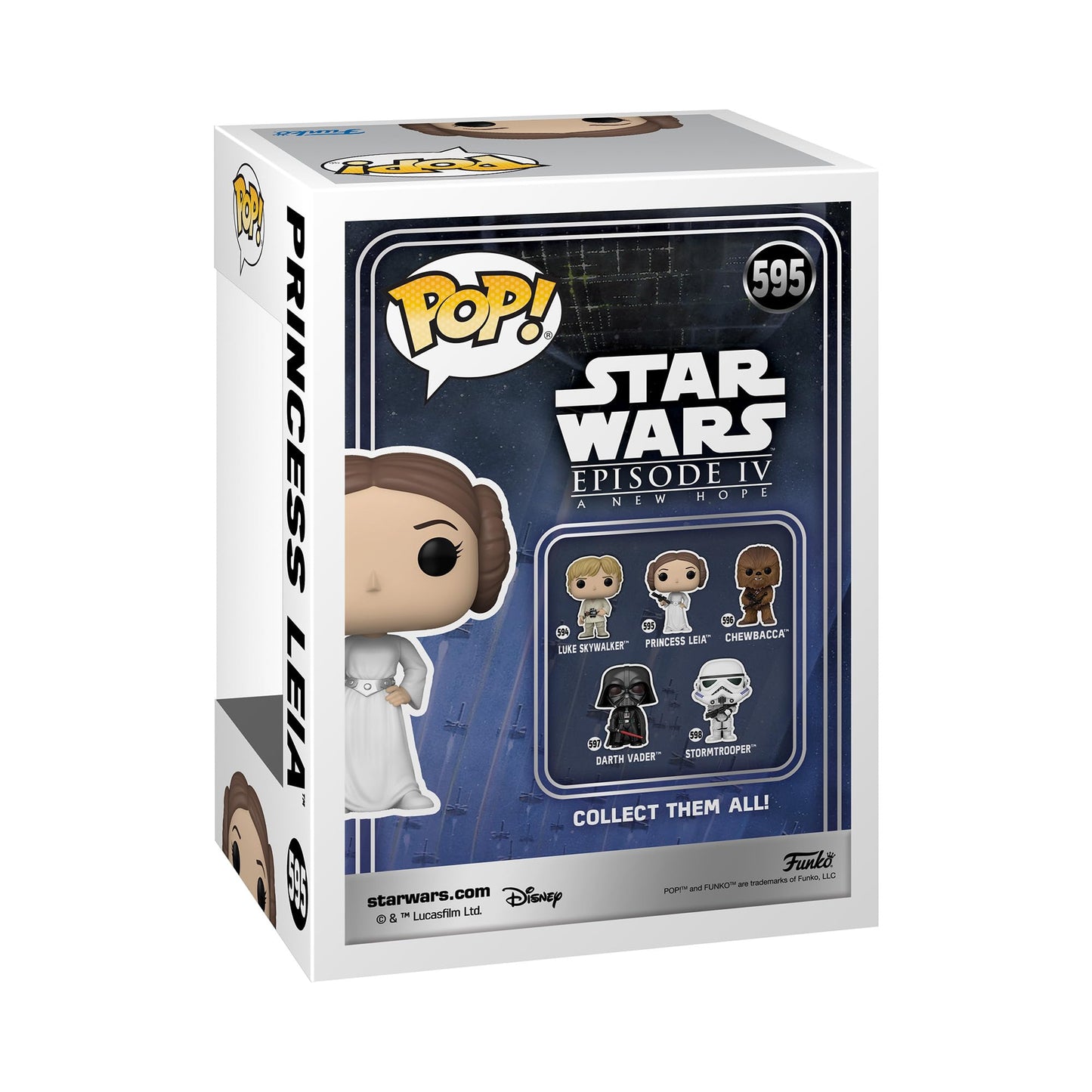 Funko Pop Star Wars: Star Wars New Classics - Princess Leia - Collectable Vinyl Figure - Gift Idea - Official Merchandise - Toys for Kids & Adults…