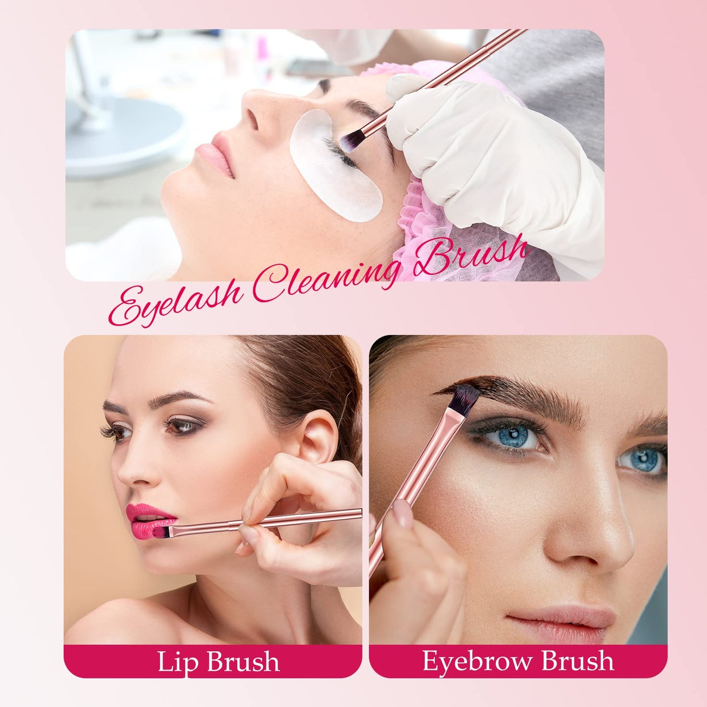 Perthlin 12 Pcs Eyeshadow Smudge Brush 2 in 1 Eyeshadow Double Ended Concealer Brush Under Eye Small Soft Firm Pointed Foundation Makeup Applicator