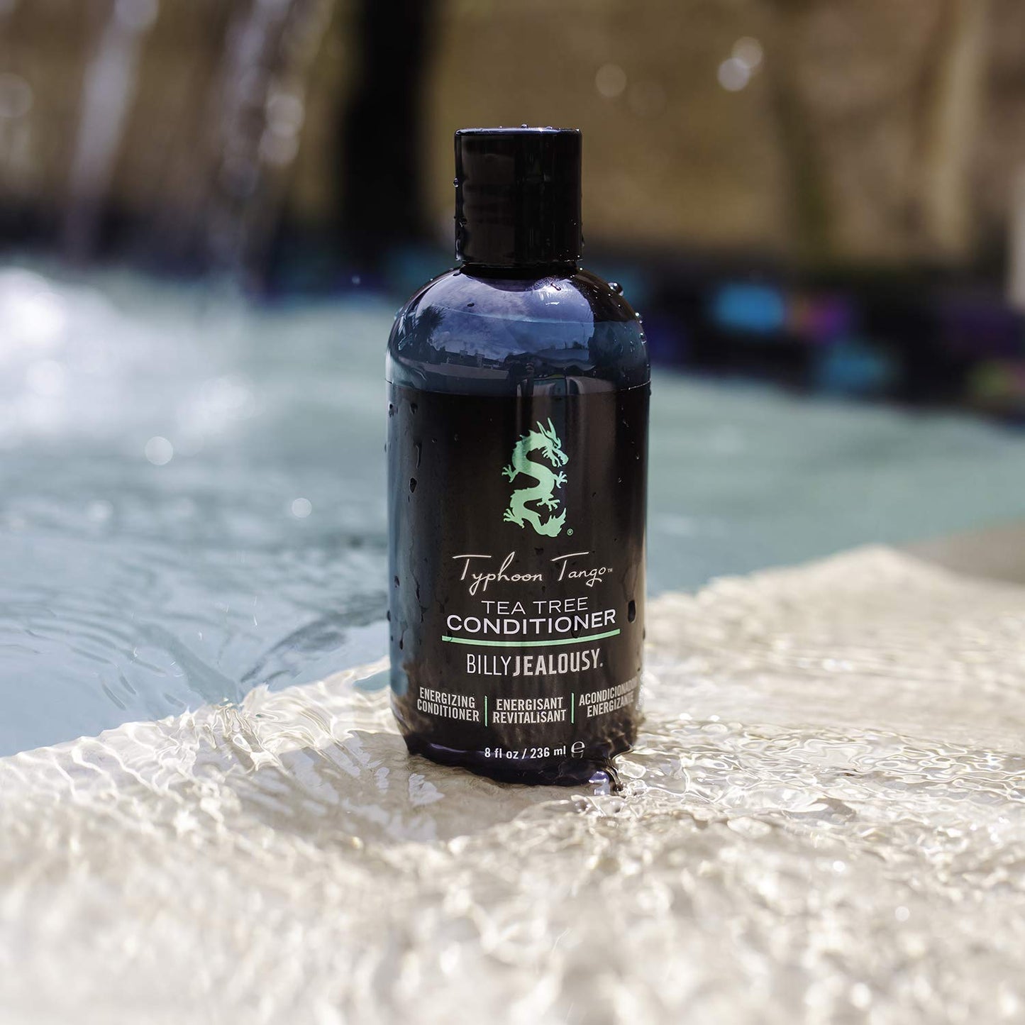 Billy Jealousy Typhoon Tango Tea Tree Conditioner for Men with Peppermint & Rosemary, Helps Prevents Flakes, Breakage & Split Ends, and Soothes Scalp
