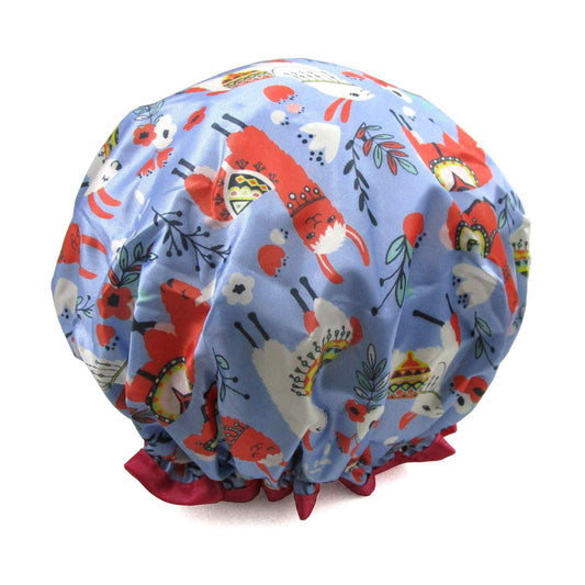 1 Pcs Waterproof Shower Cap for Women,Hair Treatment Bath Cap for Girls Spa Home Use,Travel and Hair Salon … Beauty & Personal Care ZKLLGHE