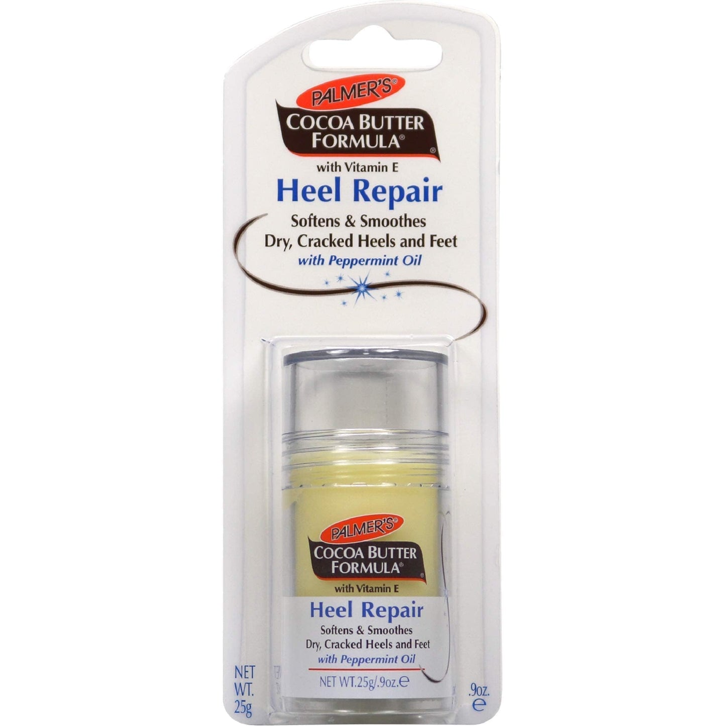 Palmer's Cocoa Butter Formula Heel Repair, Foot Balm Stick for Cracked Heels & Feet, No-Mess Stick Applicator, 0.9 Ounce Beauty & Personal Care Palmer's