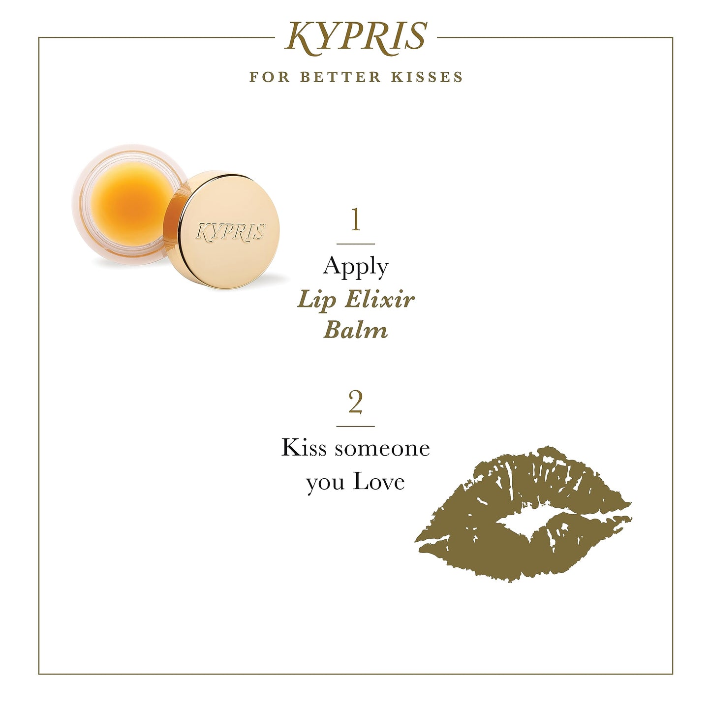 KYPRIS, Lip Elixir Balm, Softening Soothing Better Kisses, Hyaluronic Acid Shea Jasmine (0.17 oz / 5 gm)