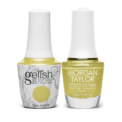 Gelish & Morgan Taylor Living Our Life Collection Duo - Main Street Magic, 15mL Beauty & Personal Care Gelish