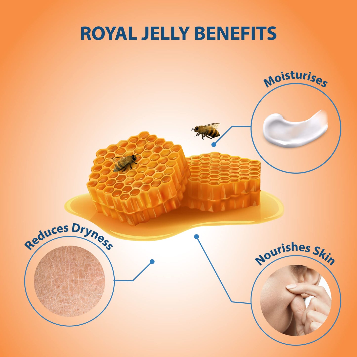 Lovercare Goat Milk Body Lotion for Dry Skin Royal Jelly & Honey 27.05oz (800ml) - Single…