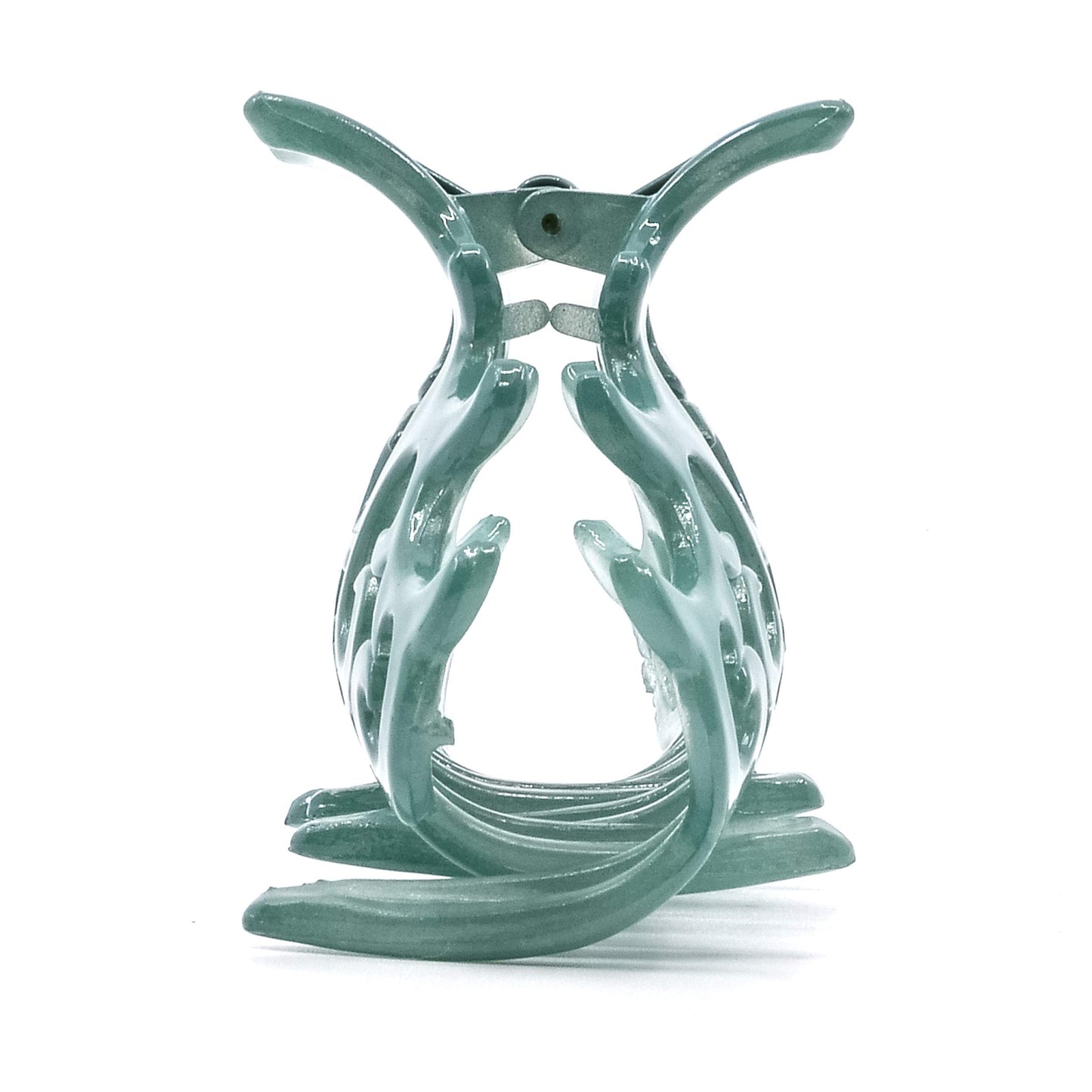 Camila Paris CP2403 French Hair Clip for Women, Large Green, Antique, Girls Hair Claw Clips Jaw Fashion Durable and Styling Hair Accessories