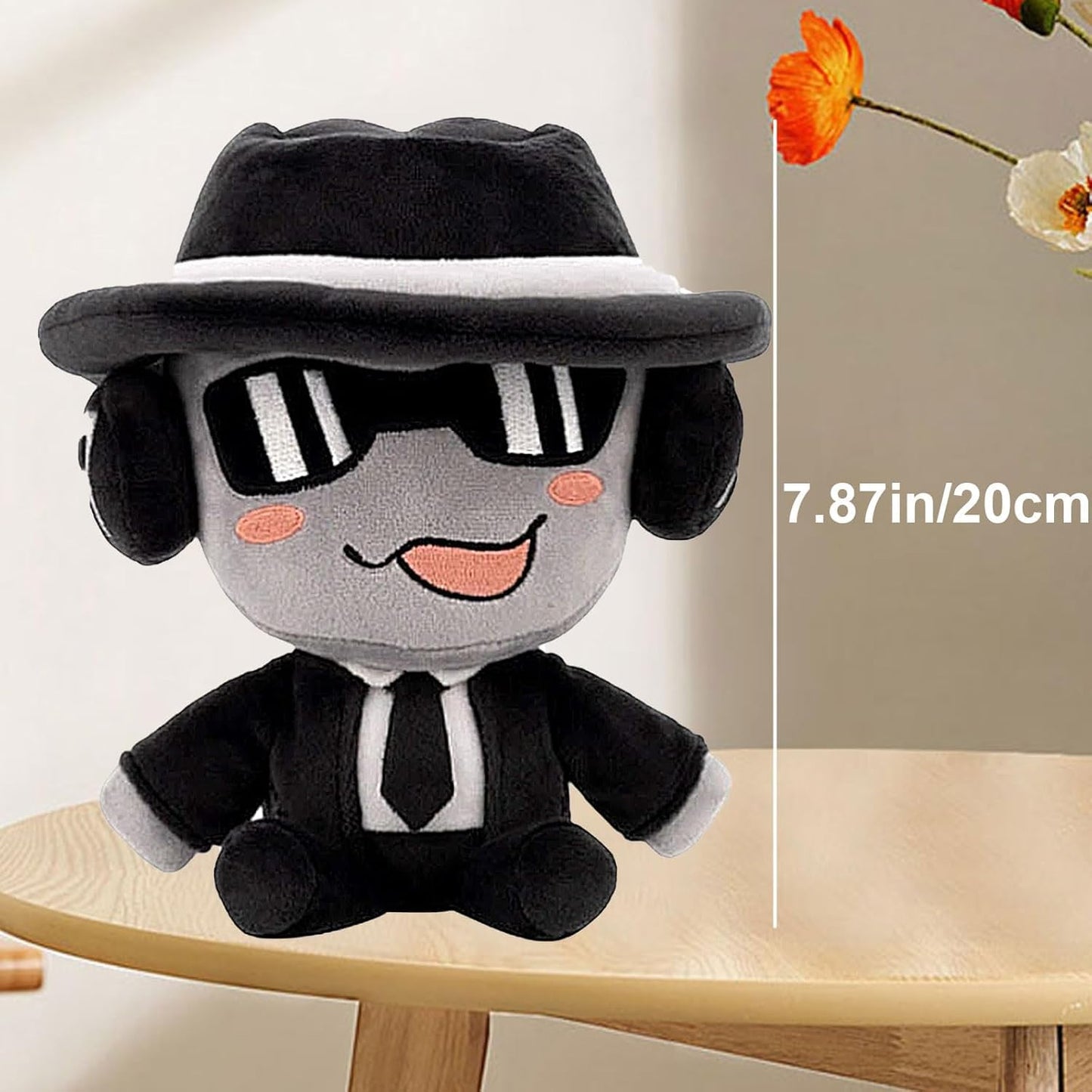 lsiqjhg 8 Inch Cartoon Game Plush Stuffed Figure Pillow for Room Decor for Video Game Fans