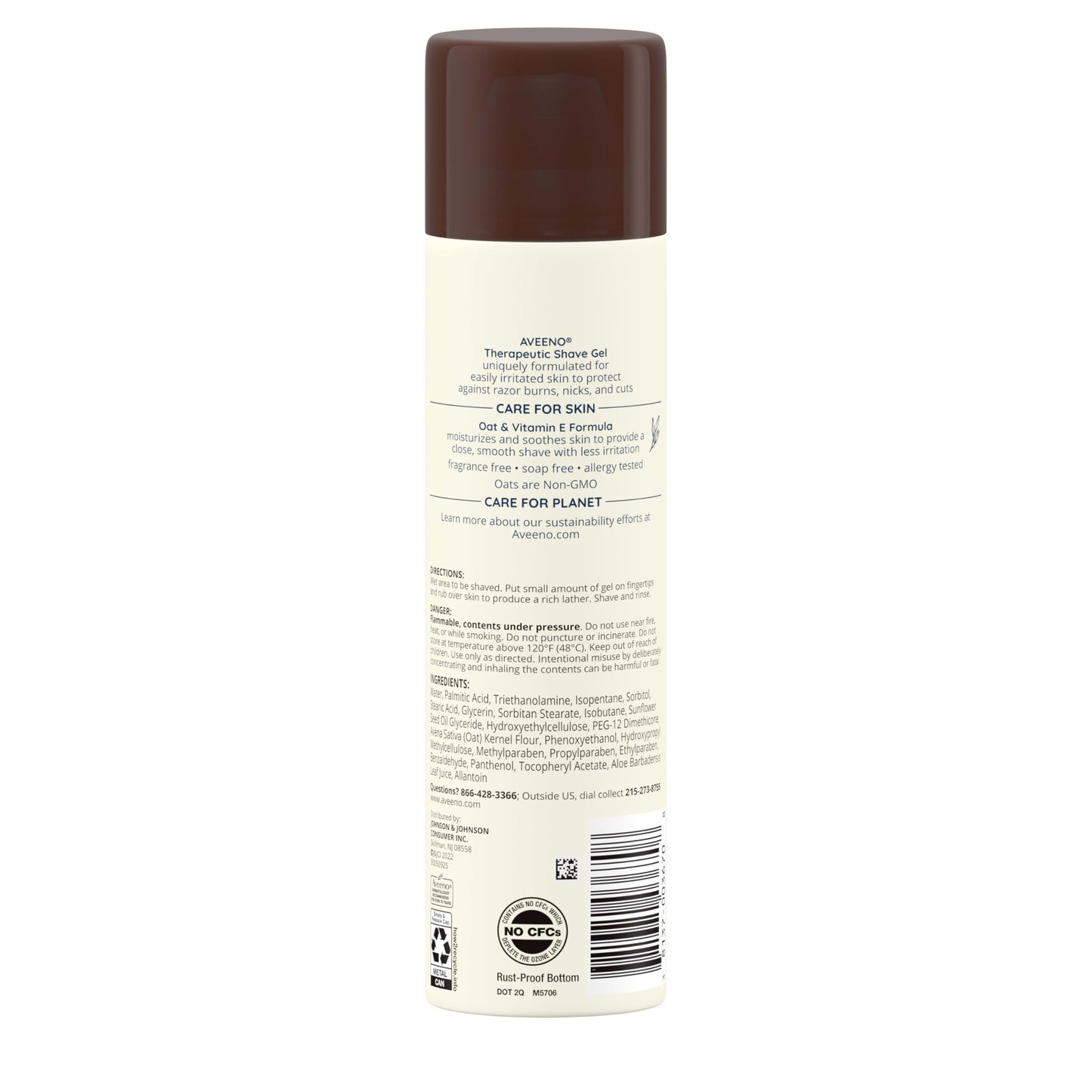 Aveeno Therapeutic Shave Gel with Oat and Vitamin E to Help Prevent Razor Bumps, Soothes Dry Skin and Provides a Close, Smooth Shave with Less Beauty and Personal Care Aveeno