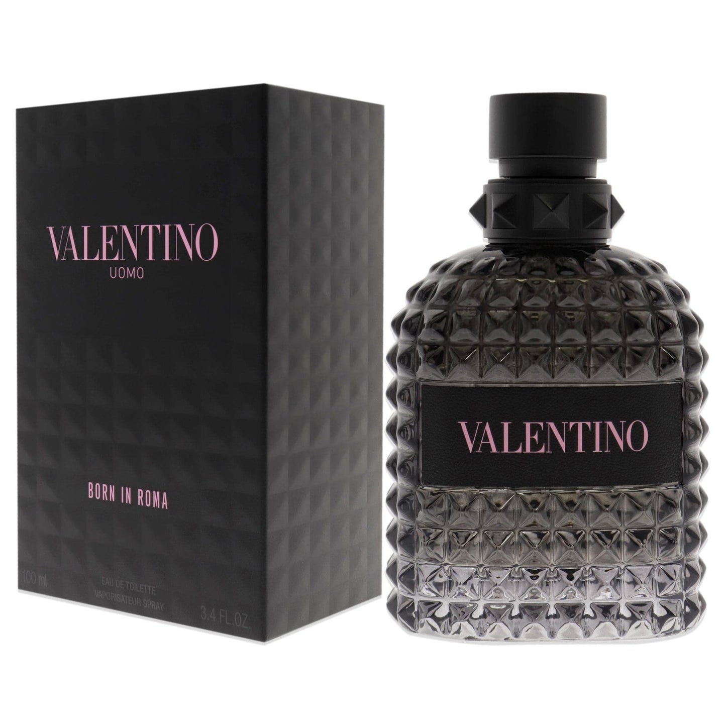 Valentino Uomo Born In Roma for Men 3.4 oz Eau de Toilette Spray Beauty and Personal Care Valentino