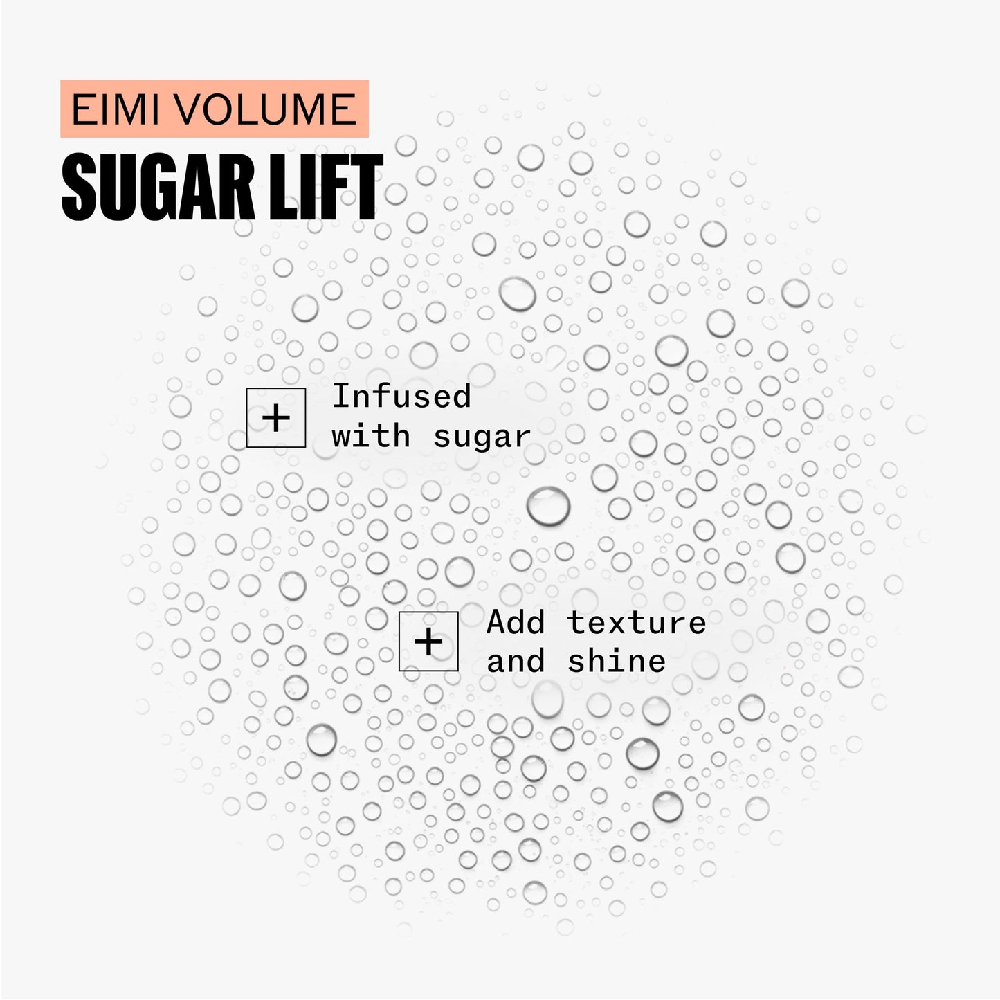 Wella Professionals EIMI Sugar Lift Spray | For Volume & Texture | Strong Hold Hair Styling Spray with Luminous Shine | Matte Finish | 5.07 Fl Oz