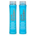 Pure Brazilian Anti-Frizz Daily Shampoo & Conditioner, Salt-Free & Color Safe, Enriched with Keratin, Argan Oil & Acai, 13.5 Ounce (400 Milliliter)