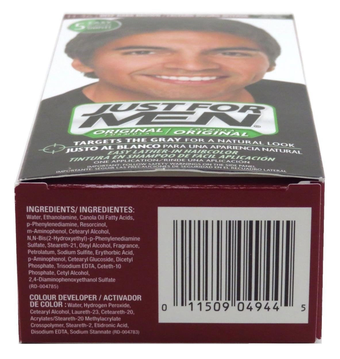 Just For Men Shampoo In #H-46 Haircolor Deep Dark Brown (2 Pack)