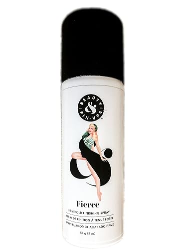 Beauty & Pin Ups Fierce Firm Hold Finishing Spray, 10 Ounce
