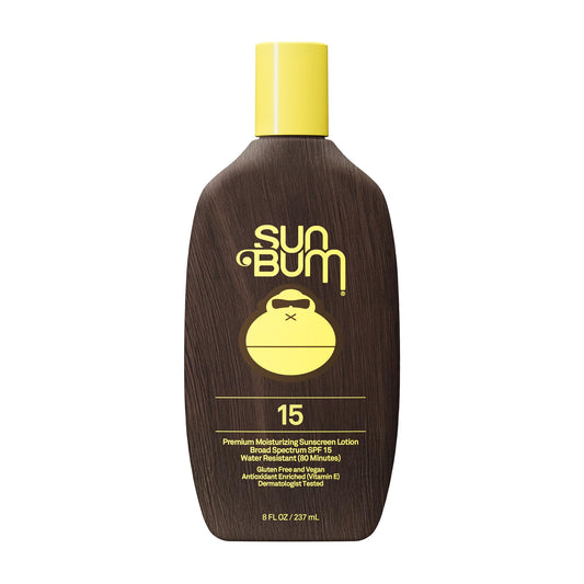 Sun Bum Original SPF 15 Sunscreen Body Lotion - Broad Spectrum Moisturizing Sunscreen with Vitamin E - Hawaii 104 Act Compliant (Made without