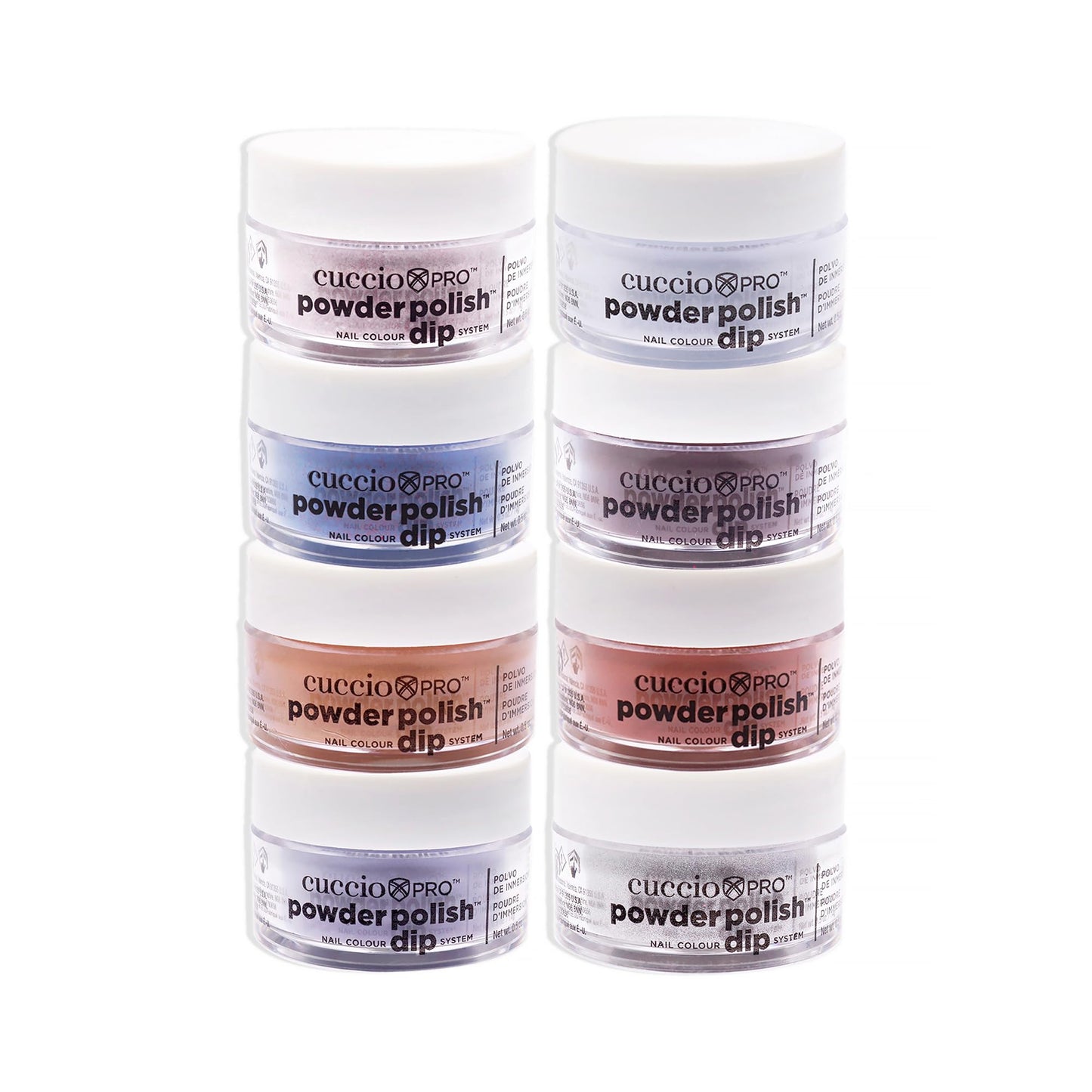 Cuccio Colour Powder Polish Nail Color Dip System - Fast, Easy And Odorless Application - Durable, Vibrant Color - Light And Natural Results - No Beauty & Personal Care Cuccio