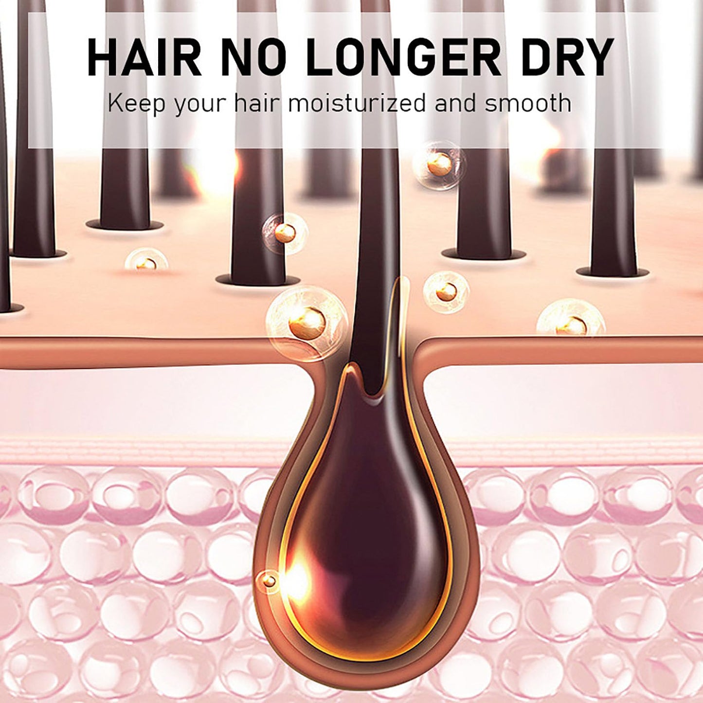 Ginger Shampoo and Conditioner Set, Anti Frizz Shampoo & Keratin Moisturizing Conditioner for Dry, Frizzy Damaged, Hair Care Essence for Hair Growth
